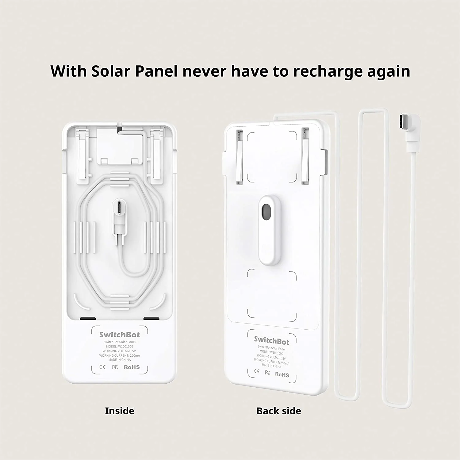 SwitchBot Solar Panel for Curtain 2 - Image 5